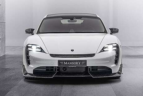 Спойлер переднего бампера (карбон) Mansory PTA 102 841 для Porsche Taycan (оригинал, Германия)