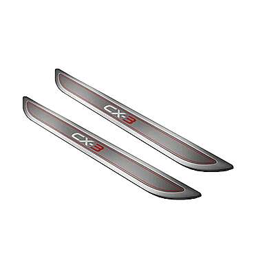 Накладки на пороги оригинал 0000-8T-S02 Mazda CX-3 2016-2023