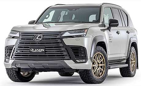 Аэродинамический обвес Jaos для Lexus LX500d LX600 (оригинал, Япония)