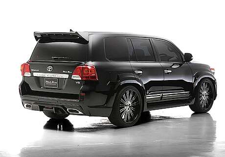 Насадки на глушители WALD Black Bison для Toyota Land Cruiser 200 (до 03.2012 г.в.) (оригинал, Япония)