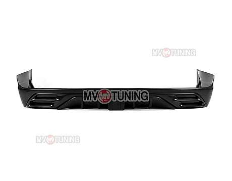 Юбка заднего бампера MV-Tuning Toyota Land Cruiser LC200 2015-2021