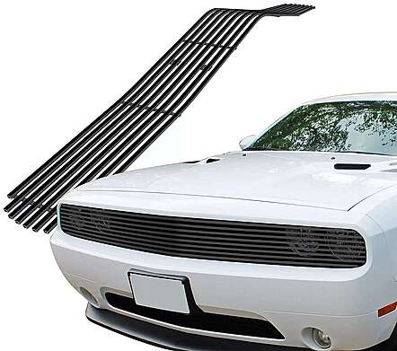 Решетка радиатора черная APS D65989H для Dodge Challenger 2009-2014