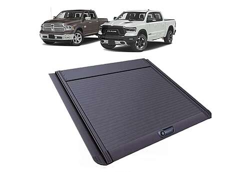 Крышка жесткая роллета выдвижная ROLL-B DELUXAUTO DL-DORA09-57BRB DODGE RAM 1500 2008-2019, RAM 1500 CLASSIC 2019-2026 